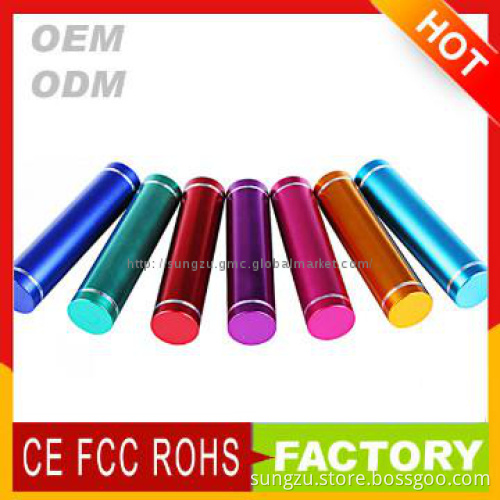 Colourful mobile power bank phone charger as chrismas gift